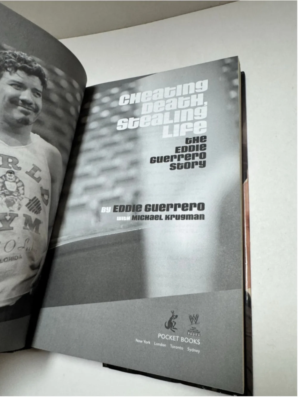 WWE Cheating Death, Stealing Life by Eddie Guerrero (2005, HB, DJ)